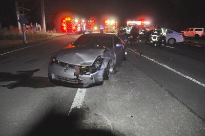 Two flown by helicopter to Vidant following head-on collision Tuesday night
