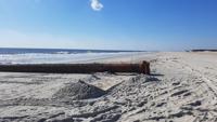 Crews make progress on nourishment along Atlantic Beach