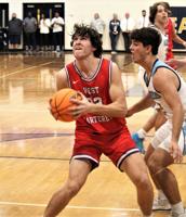 West boys start fast in 90-65 win over East; Patriots jump out to 26-6 lead in first quarter