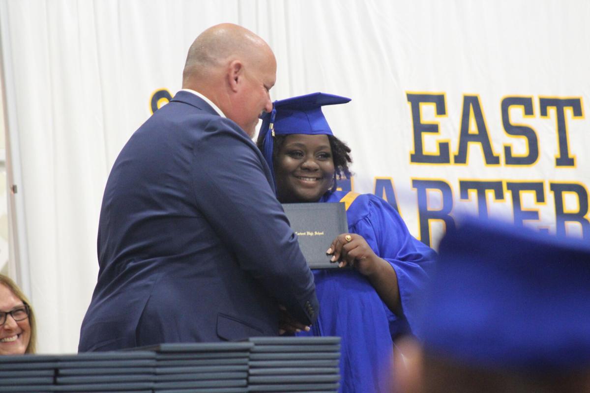 GALLERY: Persevering East Carteret High School 2021 graduates receive hard-earned diplomas