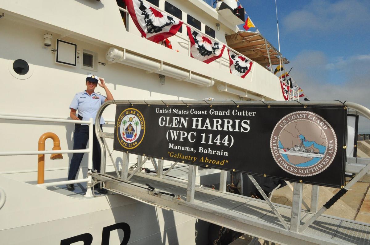 GALLERY: US Coast Guard honors Stacy-born Glen Harris with cutter bearing his name