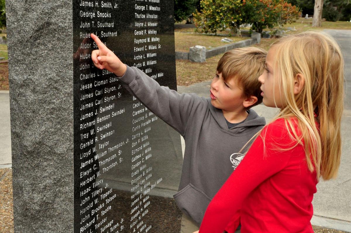 GALLERY: Historical society, public honor those who served during Veterans Day ceremonies in Morehead City