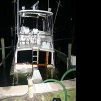 Boat refloated after sinking in Atlantic Beach, News
