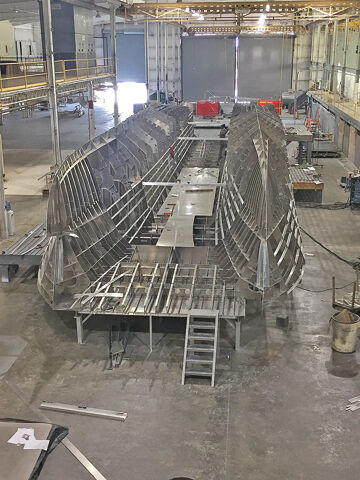 Passenger ferry nears completion