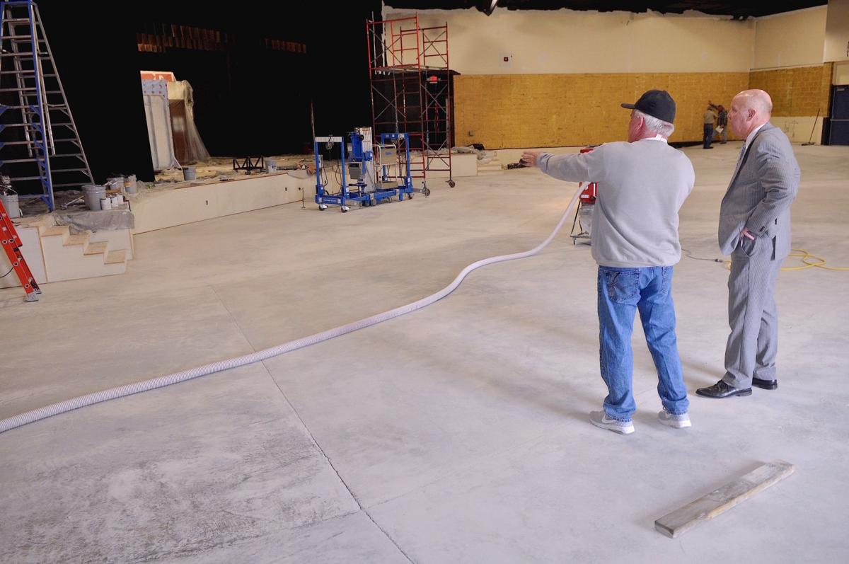 East Carteret S Auditorium Gets Post Storm Facelift News