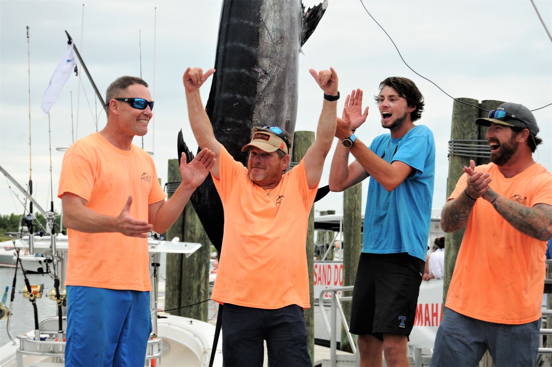 big rock fishing tournament t shirts