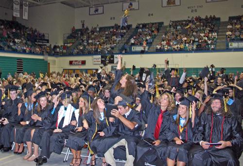 Topsail graduates 249 Dixon sends 143 seniors to next phase of