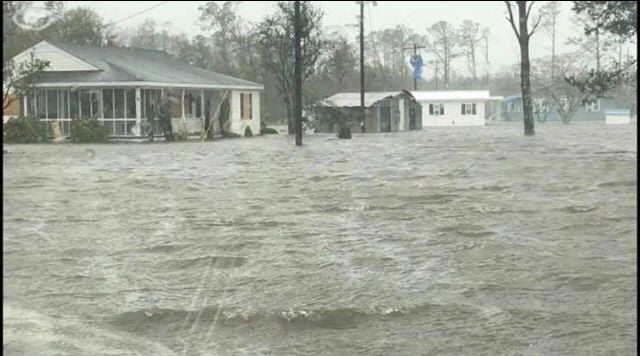 Cedar Island hit with flooding, mud; no injuries reported | News ...