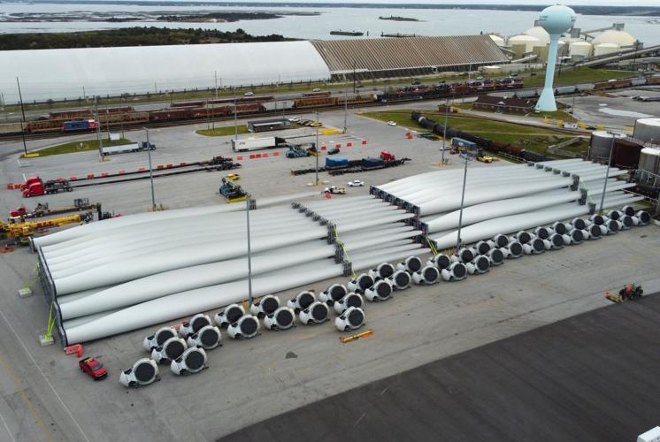 Timbermill Wind turbine parts en route to Chowan County | Regional 