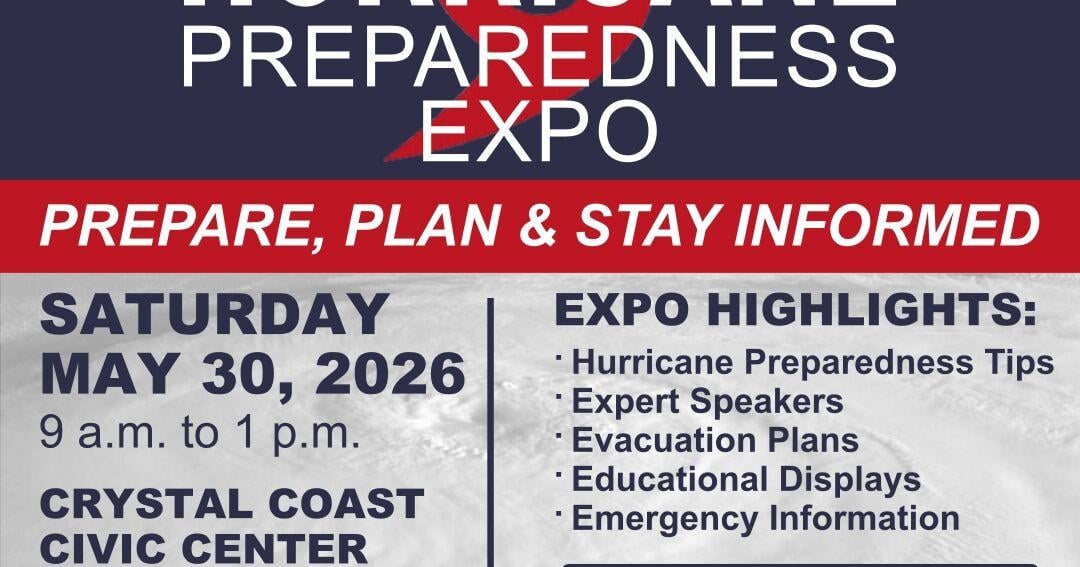 Carteret County residents encouraged to attend Hurricane Preparedness Expo