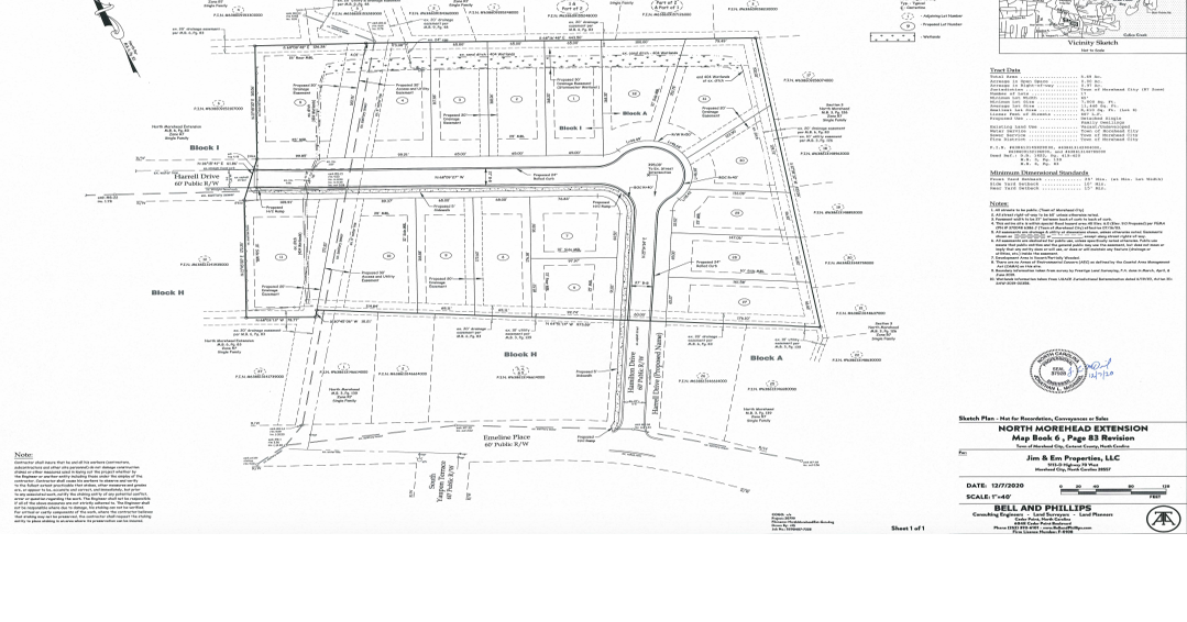 Morehead City planners OK preliminary sketch for new residential