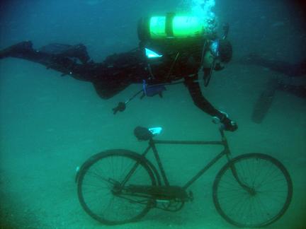 underwater bicycle