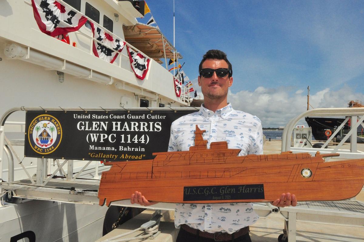 GALLERY: US Coast Guard honors Stacy-born Glen Harris with cutter bearing his name
