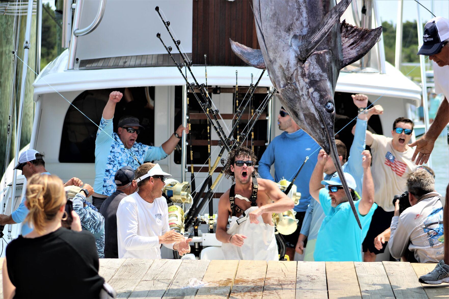 Sushi snatches lead in 65th annual Big Rock Blue Marlin Tournament