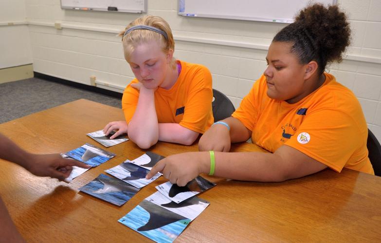 Students dive into marine science during Core Sound Marine Science