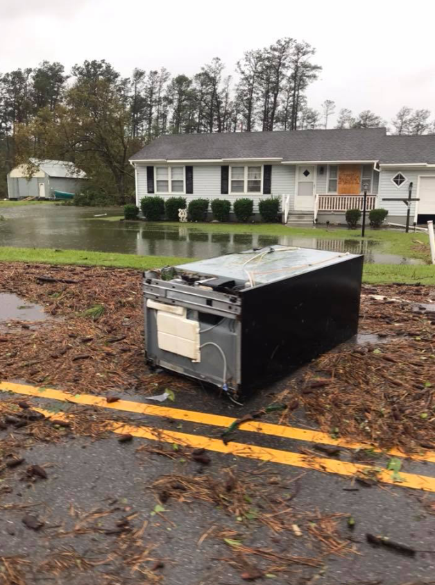 Down East takes another big hit Florence joins Isabel, Irene as major