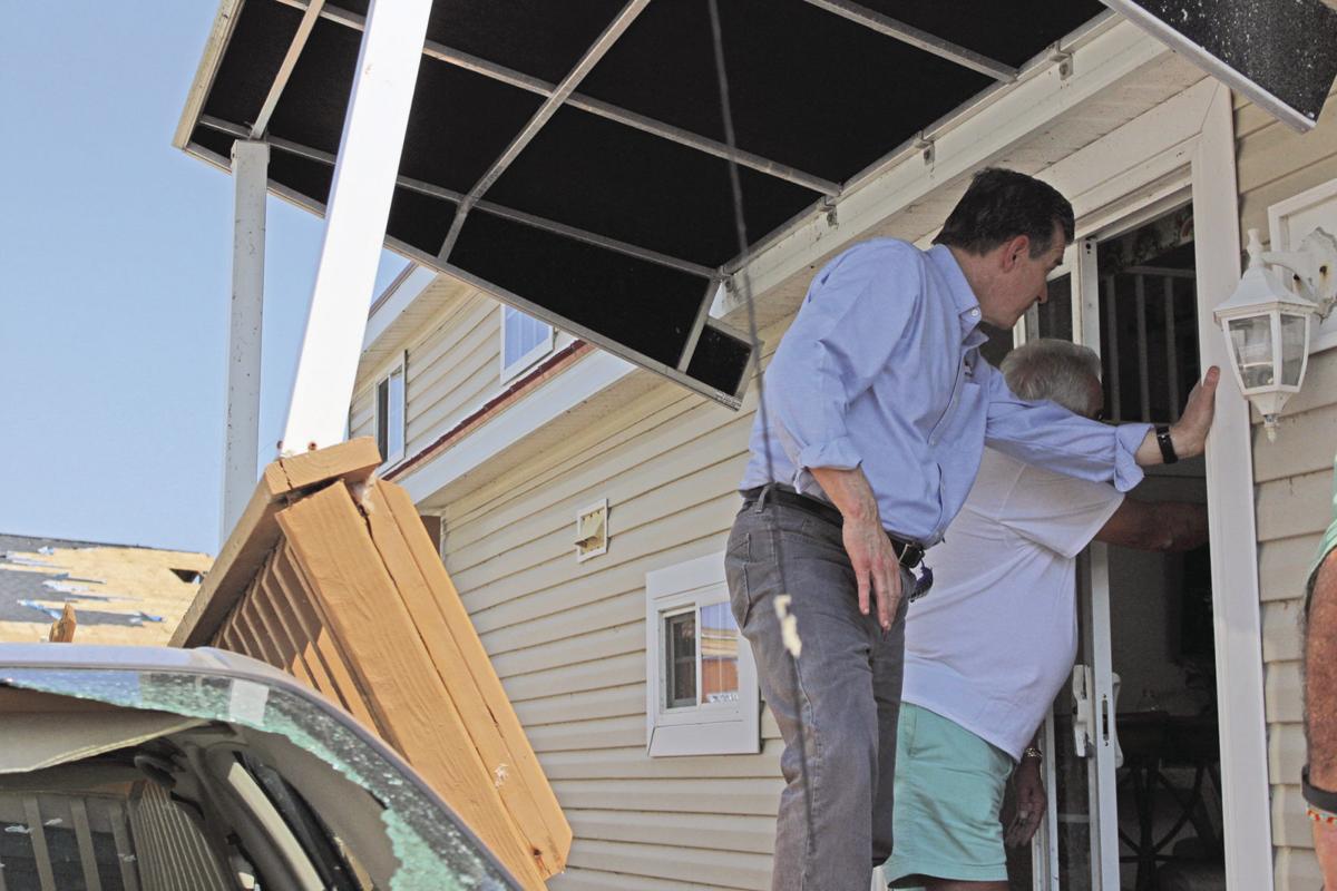 Gov. Roy Cooper visits