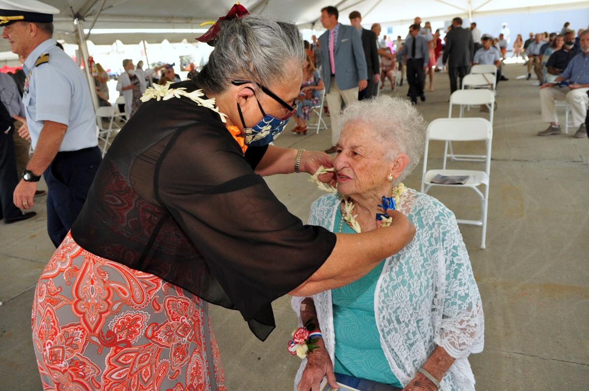 GALLERY: US Coast Guard honors Stacy-born Glen Harris with cutter bearing his name