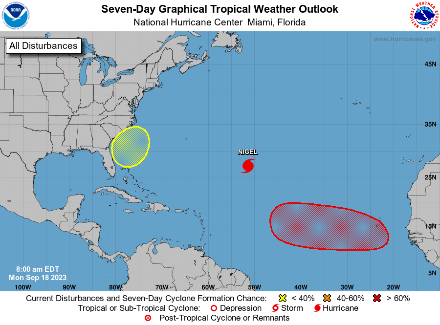 Hurricane Center monitoring area off southeast coast for tropical  development | News | carolinacoastonline.com