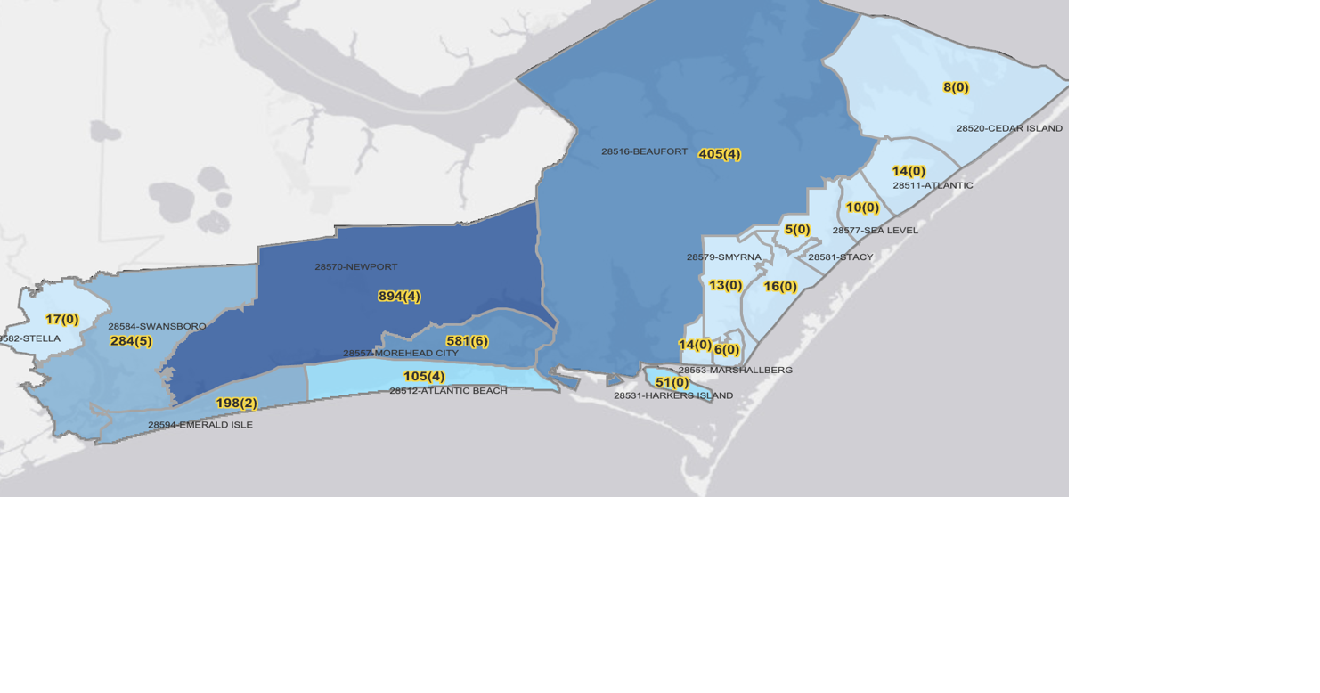 Carteret County reports 25th COVID19 death News