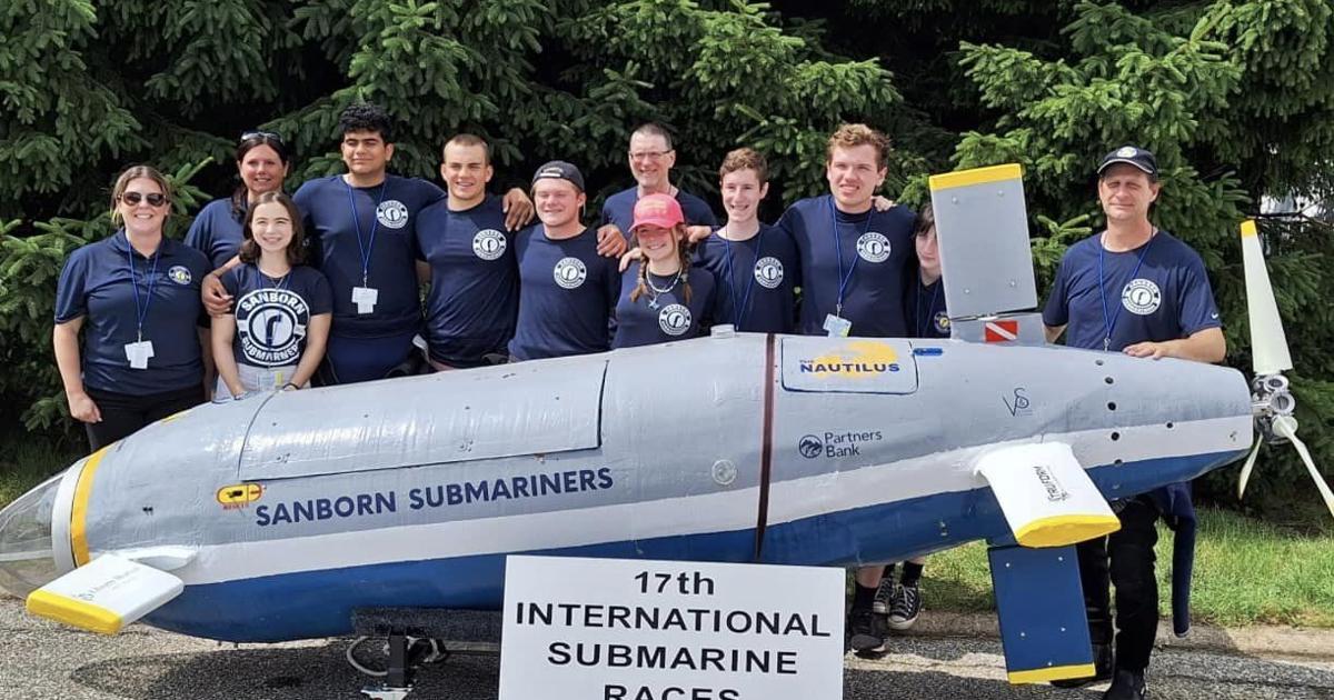 Sanborn Regional High School Submarine Team Crafts Successful ...