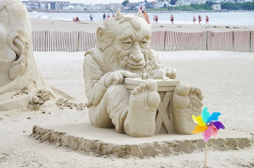 The 2015 Sand Sculpting Competition