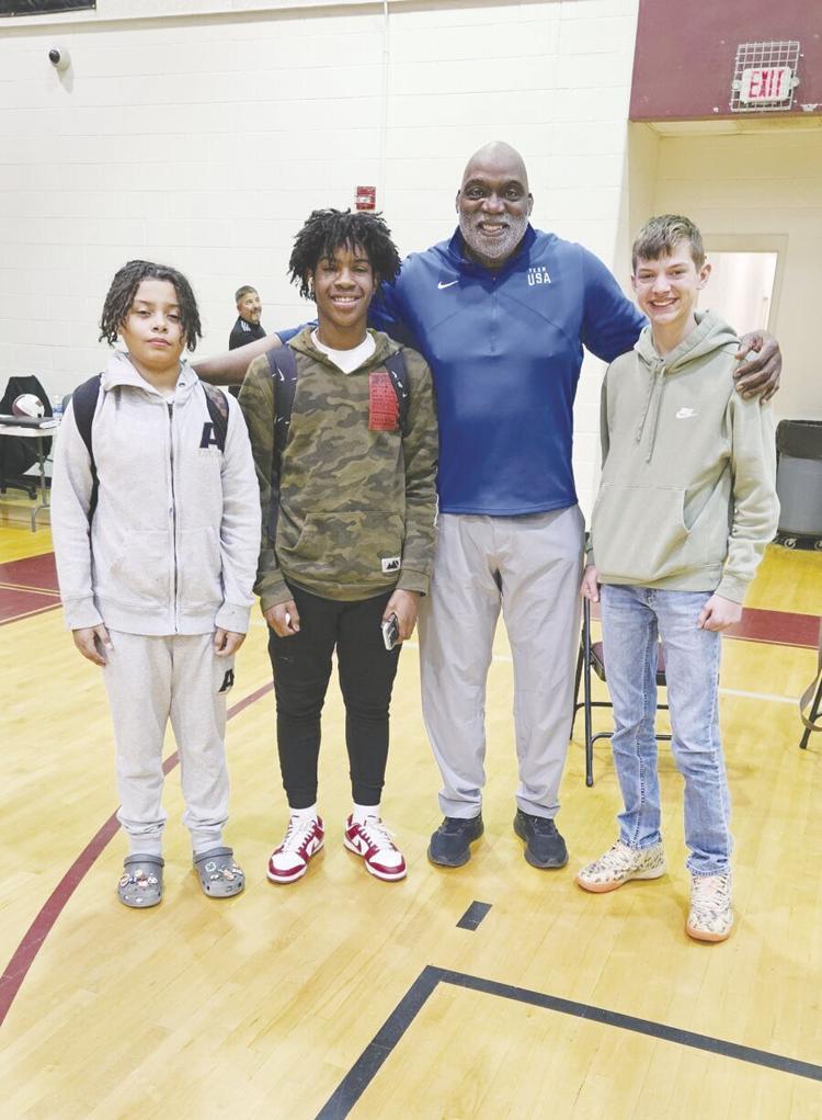 Olympian star offers inspiration to youth at N. L. Dillard Middle School News