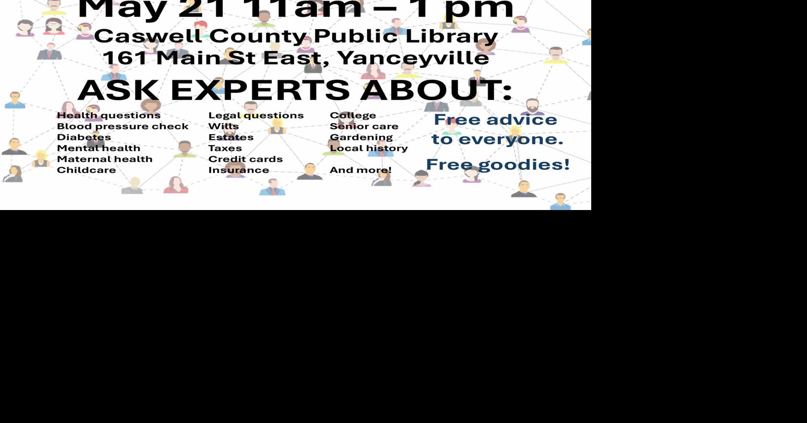 Health Wellness Community Resources Fair at Gunn Memorial Public Library on May 21