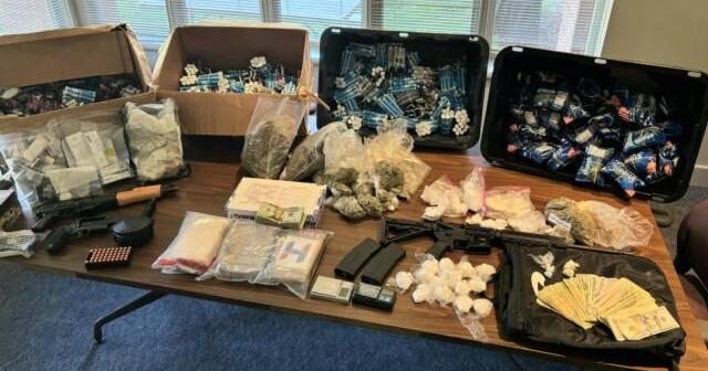 Thousands of dollars of drugs, guns seized following traffic stop ...