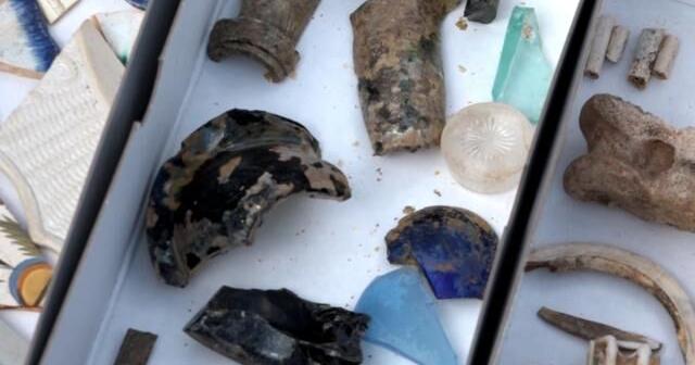 Archeological study briefing on findings from work site of new General