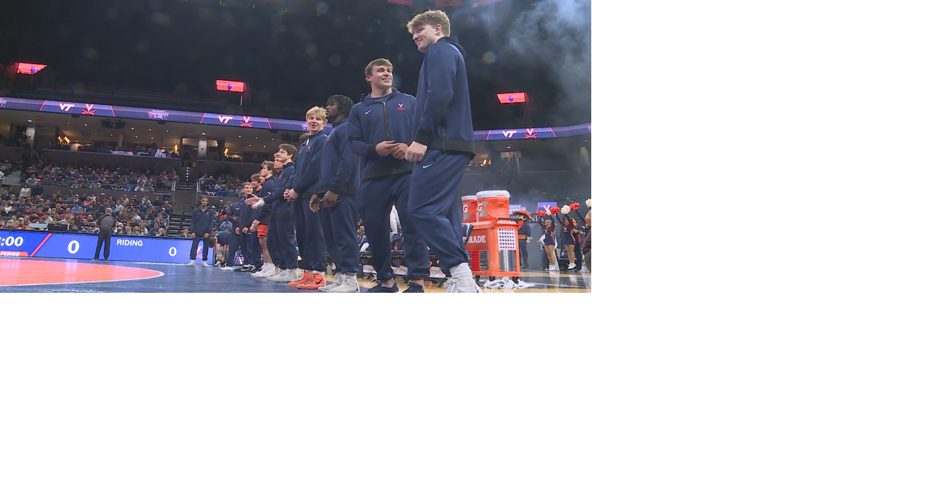 Virginia Wrestling falls in Commonwealth Clash, 32-7. | ACC Highlights ...