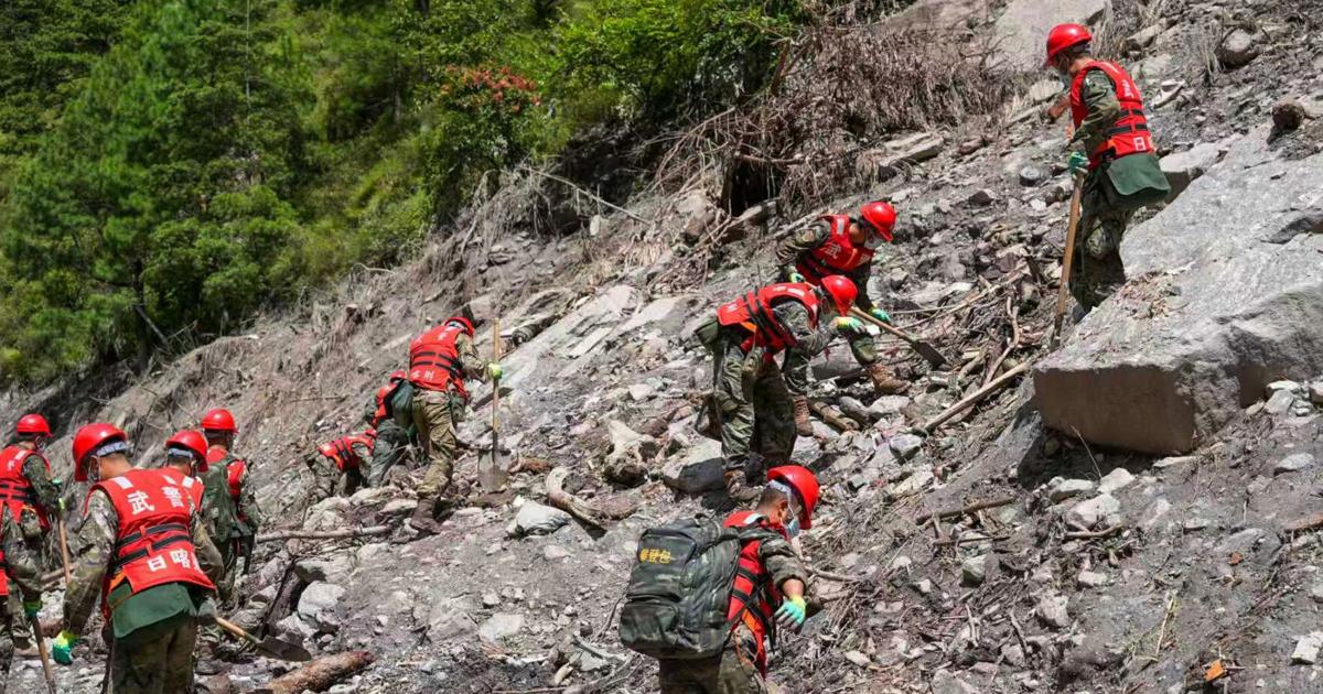 Photo: CBS 19 News China Nepal Flash Floods