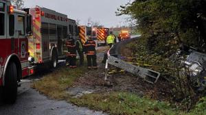 Two Individuals Rescued After Crash in Orange County