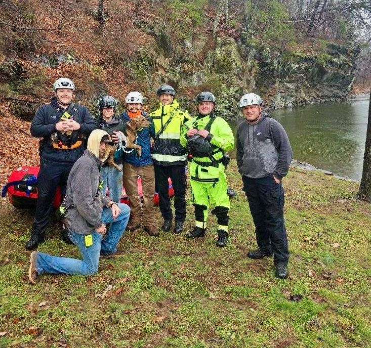 Wintergreen Fire & Rescue rescues missing dog
