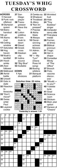 Crosswords Cecildaily Com