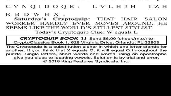Printable Cryptoquips Printable Word Searches