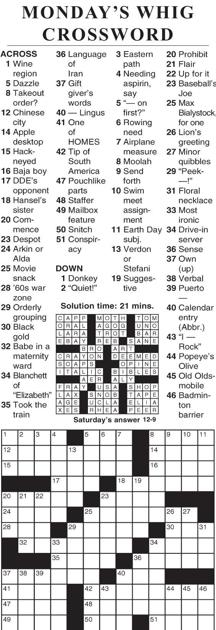 1209 Crosswords Crosswords Cecildaily