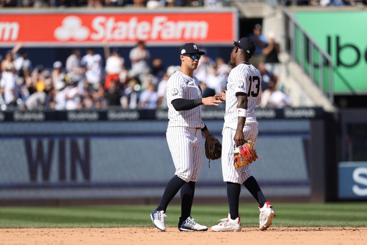 Jazz Chisholm Jr. borrows Aaron Judge's bat and hits 3-run homer to ...