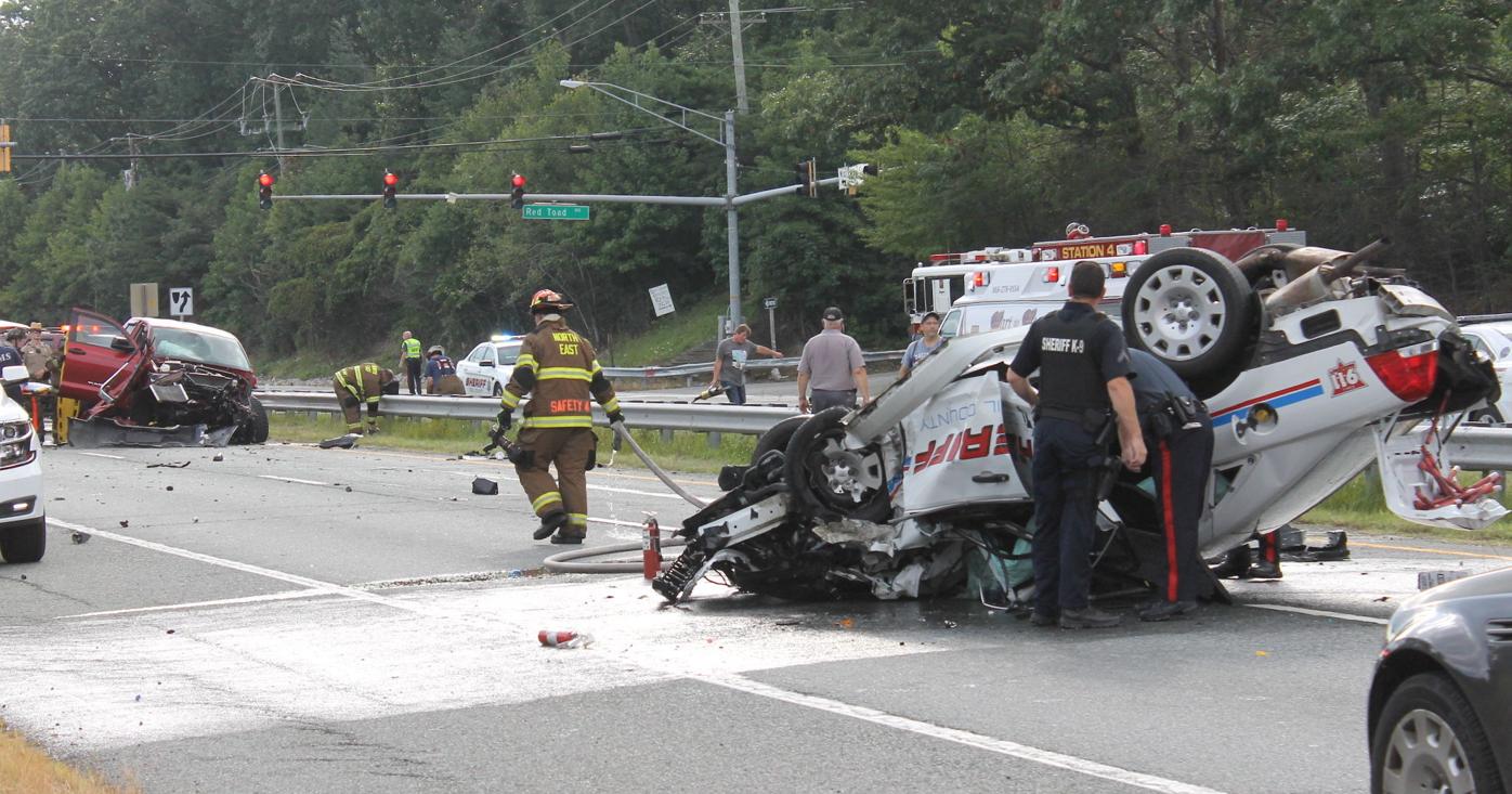 Deputy involved in Route 40 rollover released; other victims stable