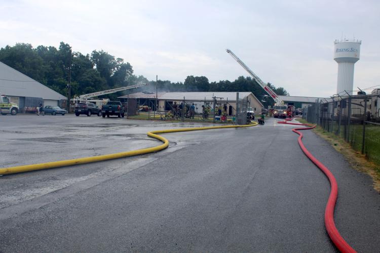 Fire heavily damages auto repair garage in Rising Sun Local News