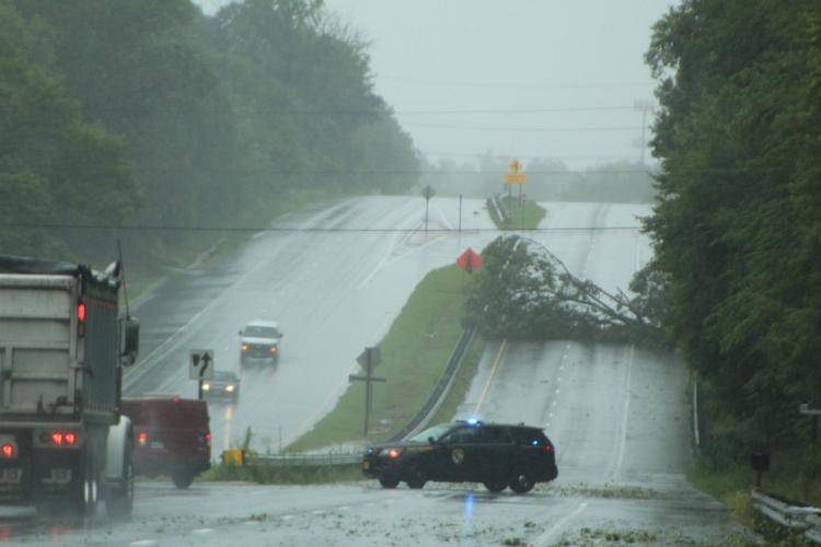 Tropical Storm Isaias downs trees, wires; floods roads | Emergency ...