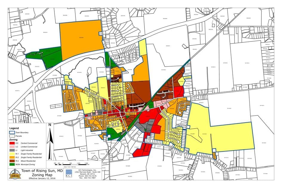 Rising Sun working to fix errors on zoning maps Local News