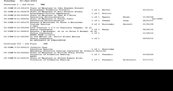 Tuesday #39 s Court Docket Daily Docket cecildaily com