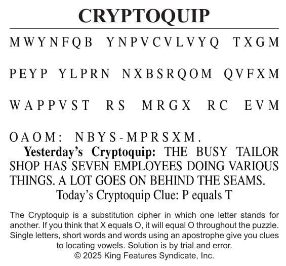 0711 crypto | Cryptoquip | cecildaily.com