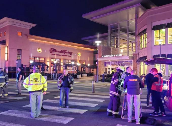 Three suspects sought in shooting at Christiana Mall Regional