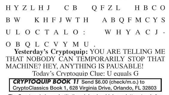 050518 Cryptoquip | Cryptoquip | cecildaily.com