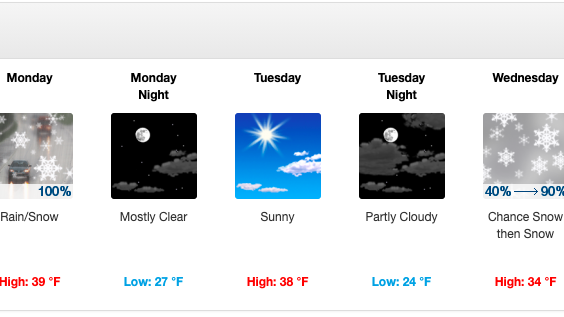 First snow coming...winds, visibility could be issues - Vimarsana News