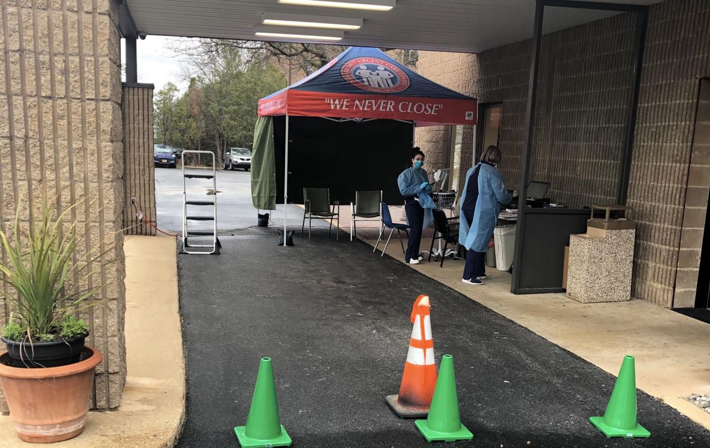 Newark Urgent Care Creates Outdoor Triage Area To Screen For Coronavirus Symptoms Emergency Notice Cecildaily Com