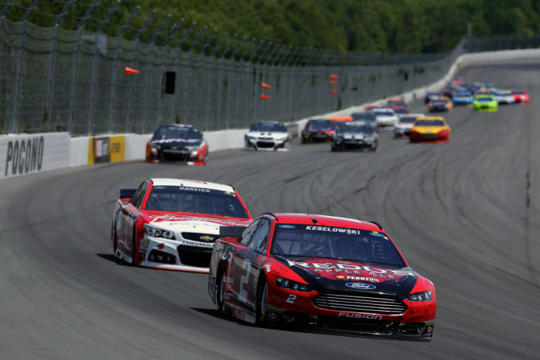 NASCAR Earnhardt lucky, good in Pocono victory Professional