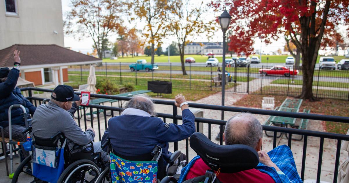 Perry Point Fire Perry Point VA Medical Center honors veterans with a car parade | News ...